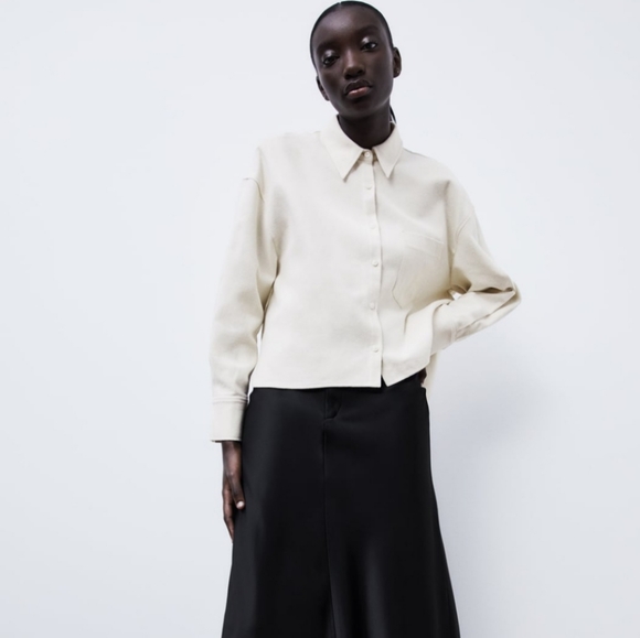 Zara Sweaters - Flannel shirt